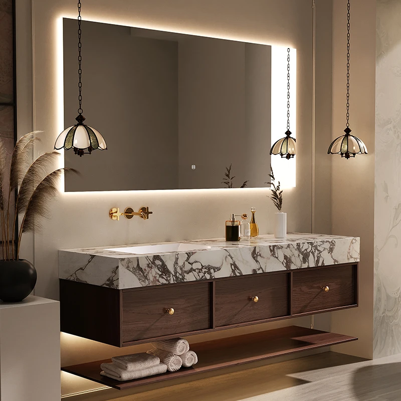 Luxury Skincare Design - Armário de Banheiro Vintage Profissional, Gabinete