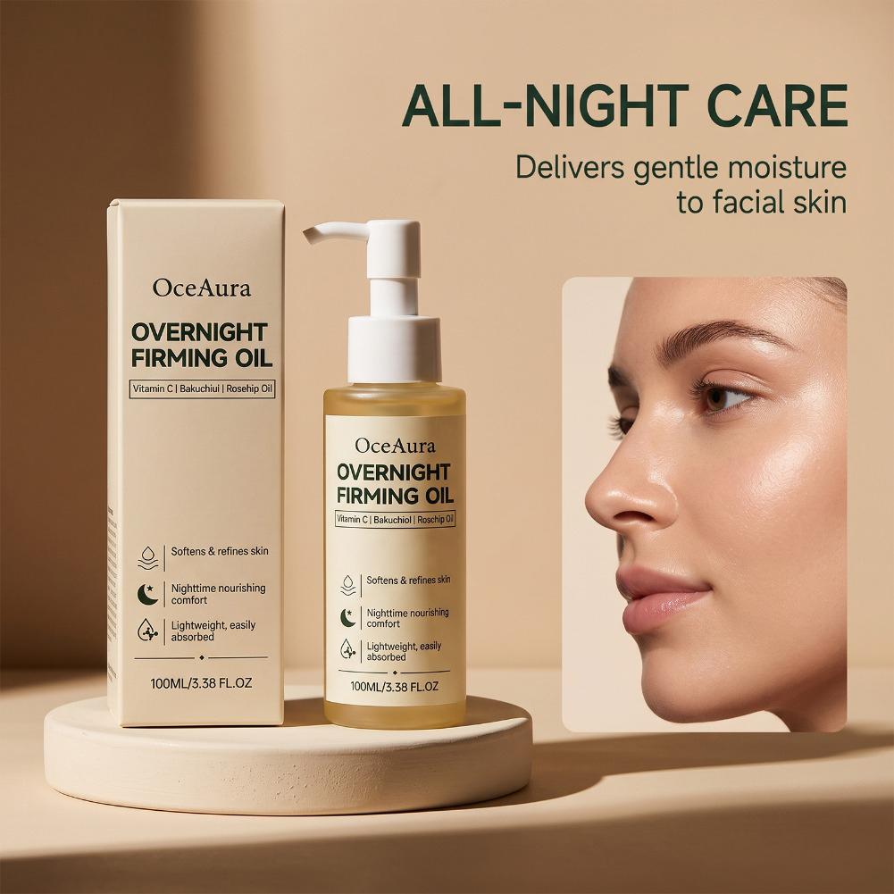 Bakuchiol Night Oil - Óleo Facial Noturno com Vitamina C