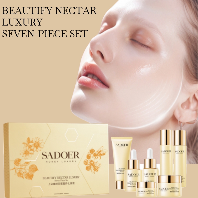 Luxury Skincare Serum - Conjunto Luxuoso de Cuidados com a