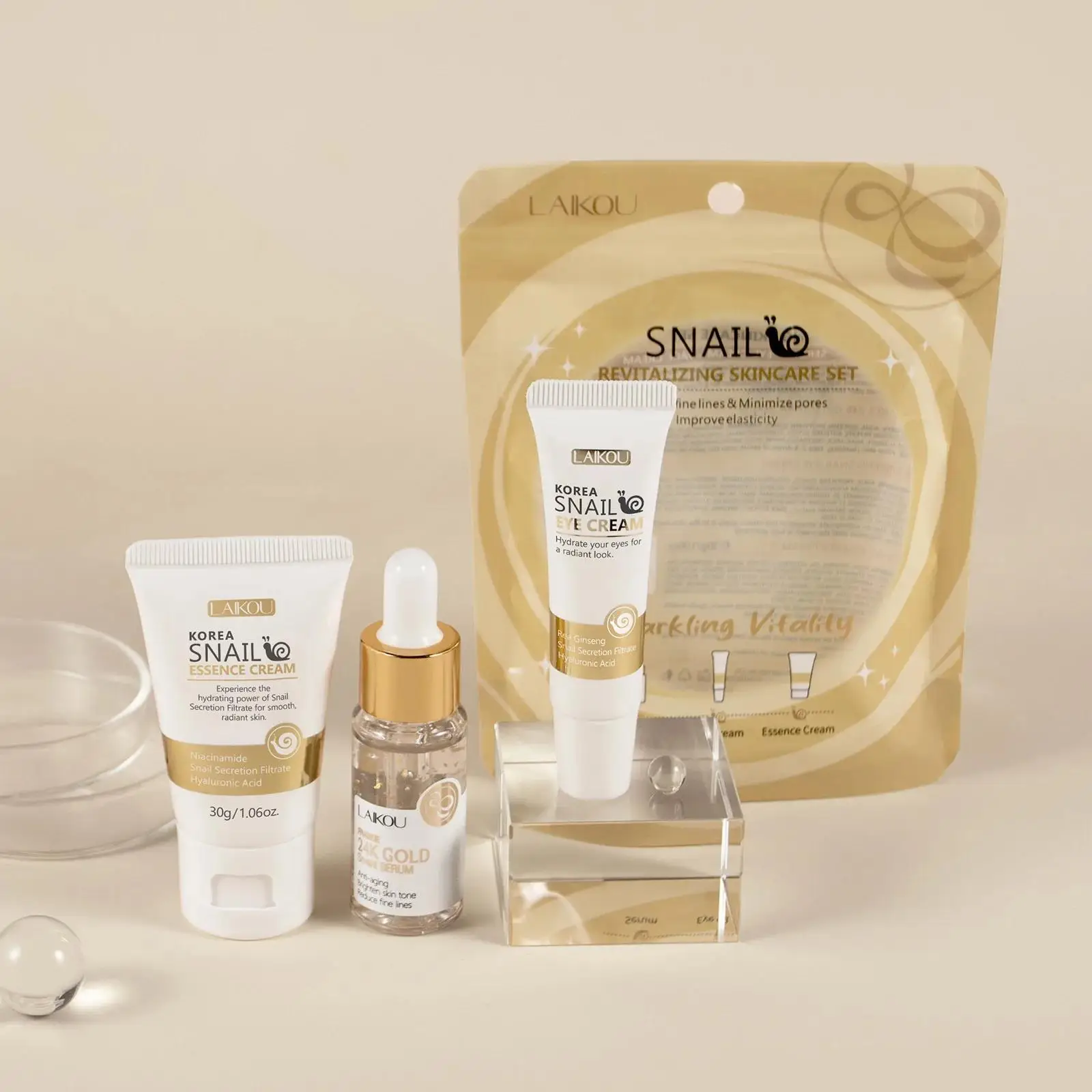24k ouro caracol reparação sor - Luxury Skincare Serum avaliação e preço