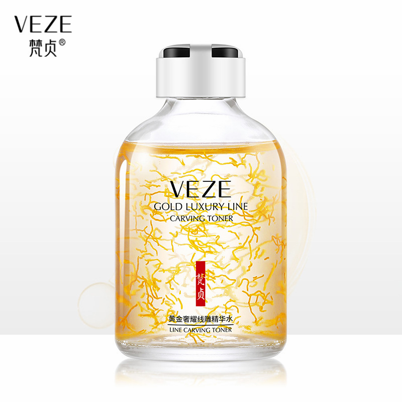 Linha luxuosa ouro 24K Toner d - Luxury Skincare Serum avaliação e preço