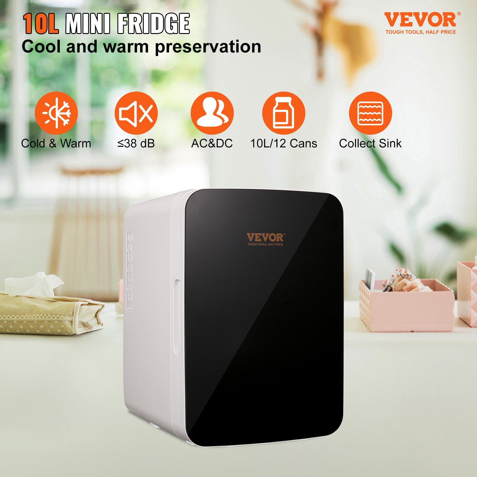 Mini refrigerador portátil de  - Luxury Skincare Fridge avaliação e preço